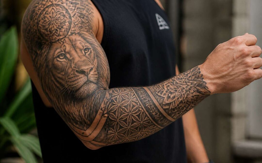 Tattoo half sleeve men: 50+ bold designs, styles, and placement ideas.